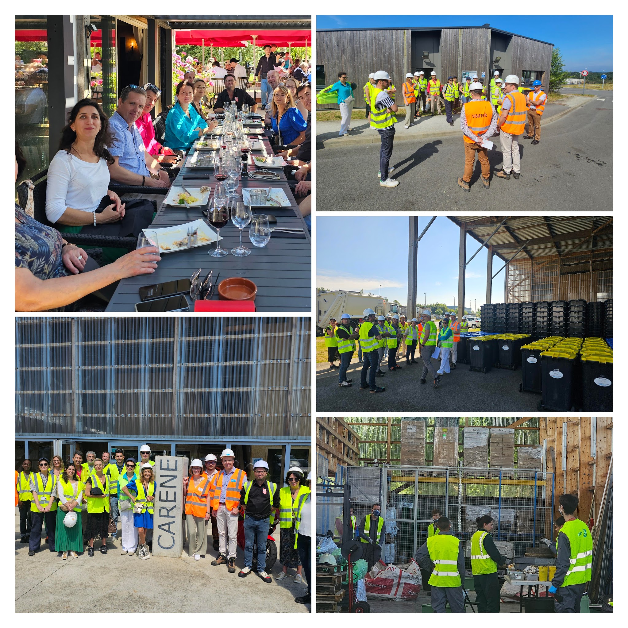Gestion des déchets Saint-Nazaire : L'ABPE en visite instructive